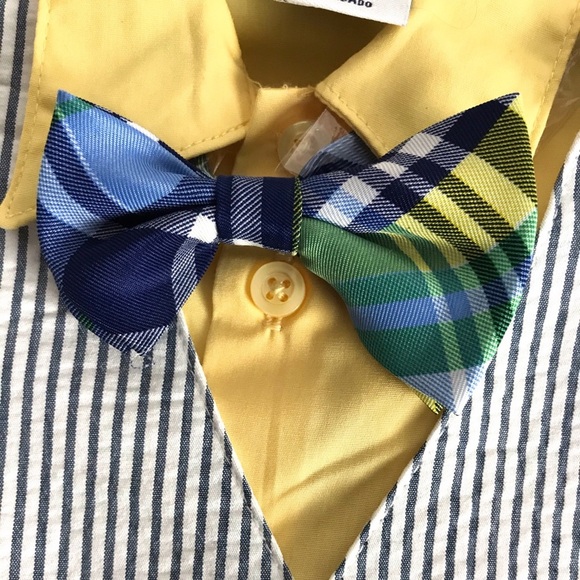 NWT IZOD Toddler 4 Piece Striped Seersucker Suit - Picture 5 of 15